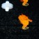 Decor for the Aquarium "Sea Horse" Silicone, with a neon effect, 2 x 4 x 10 cm, orange 10069