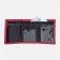 Velcro wallet, red color