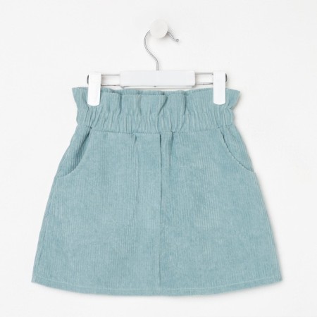 Children's skirt KAFTAN "Velvet", p. 30 (98-104), gray-blue-6