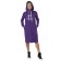 A dress from a footer, size 54, purple color
