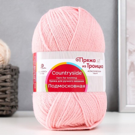 Yarn "Moscow Region" 50% wool, 50% acrylic 250m/100g (180, St. Bagonia)