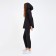 Female set (sweatshirt, pants) minku: Home Comfort Black color, rr 42