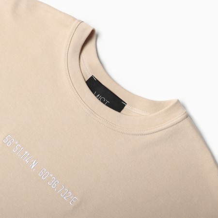Women's T -shirt Mist Coordinates p. S-m, beige-7