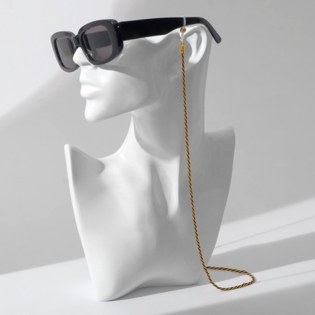 Chain for points "Aesthetics" No. 32, Black-gold color, 70 cm