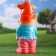 Garden figure "Dwarf with a pitchfork" 35x15x12cm