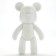 Drawing by acrylic on a plastic figure "Bear", pink, a set for creativity fluid art