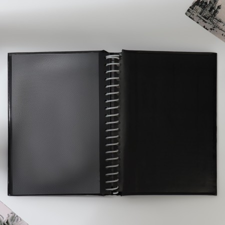 Photo album "Moments of happiness", 20 magnetic sheets, black pages.-6