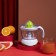 Luazon Lje-001 juicer, for citrus fruits, 40 watts, 0.7 l, white-orange