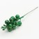 Decorative berries on a stick, green, 4.5 × 4.5 × 20 cm