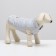 Dog jacket "Star Way", size S, gray (DS 26, Osh 24, OG 32 cm)