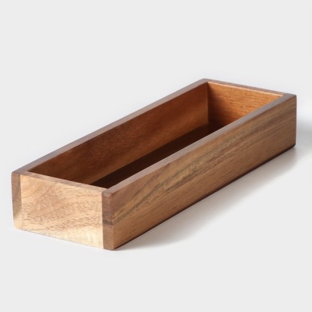Magistro tropical cutlery tray 25 × 8 × 4 cm, acacia-3