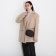 Bag Cross-Bodi with a zipper, external pocket, black color