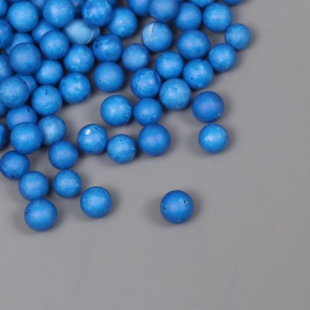 Decor for creativity Foam "Assorted balls" Blue set 10 grams