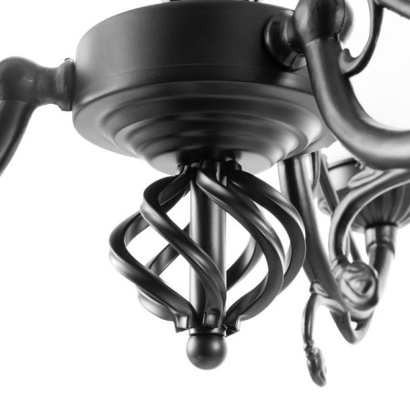 Cathellio chandelier 3he27 60W Black 50x50x67cm BayerLux-3