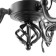 Cathellio chandelier 3he27 60W Black 50x50x67cm BayerLux