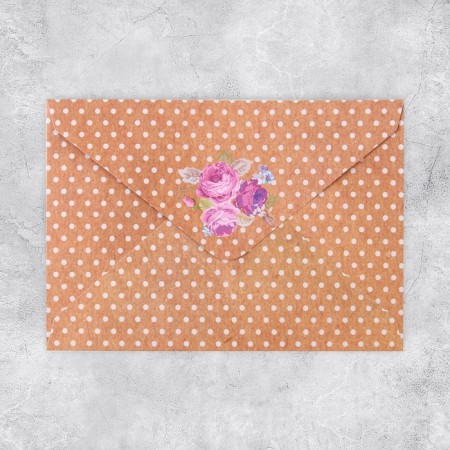 Money envelope "Flowers", 16 × 11 cm-2