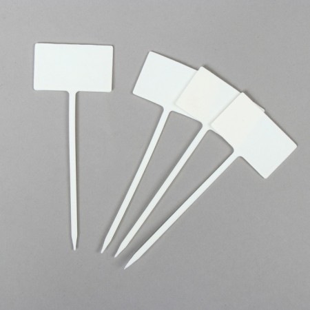 Garden signs for marking, 13 cm, set 8 pcs., Plastic