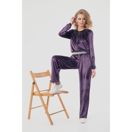 Combineson female, size 44, purple color-2