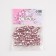 Rhinestones are sewing “drop”, rimmer, 6 × 10 mm, 50 pcs, pink color