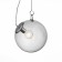 Suspension lamp ST LUCE. SL550.103.01. Senza. 1x60 W, E27, 25x25x27 cm, chromium color