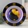 Levitative souvenir Light "Yin-Yang in a circle" Black ball d = 14 cm 26x14x26 cm