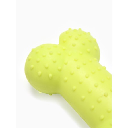 Chewing toy "Small bone", tpr, 8.5 cm, light green-2