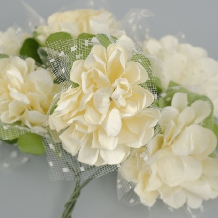 Decorative flower for the creativity of "chrysanthemum" pale snow-2