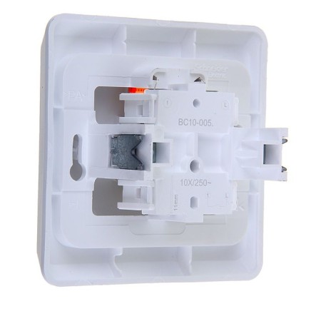 Schetode switch Sche BC10-005b, 1 key, with backlight, white-1