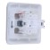 Schetode switch Sche BC10-005b, 1 key, with backlight, white
