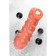 Kokos nozzle is realistic with additional stimulation, TPE, bodily, 17.6 cm