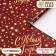 Glossy packaging paper "Cozy holiday", 50 x 70 cm