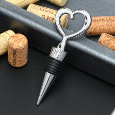 The plug for the bottle of the “heart” shares, 11.5 cm, the color of the silver