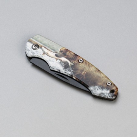 Gift set 3V1 (bracelet, survival card, folding knife) 100% man-2