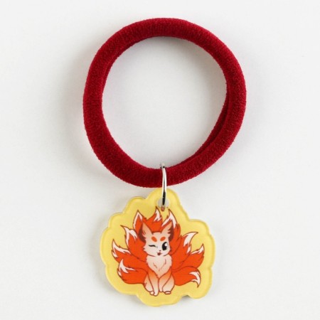 Hair gum "Chibi fox", anime, d = 4 cm-1