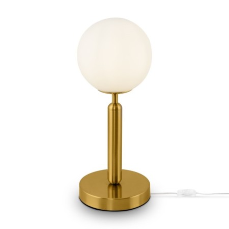 Freya FR5124TL-01BS Zelda, 150x150x370 mm desktop lamp, E14, 1x40W, brass color
