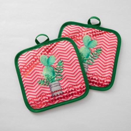 Kitchen set of the cactus “cactus” Square 17x17 cm - 2 pcs-1