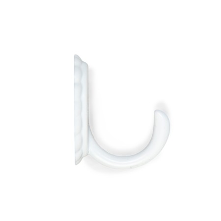 Hook furniture tundra TKO018, one -rod, white-3