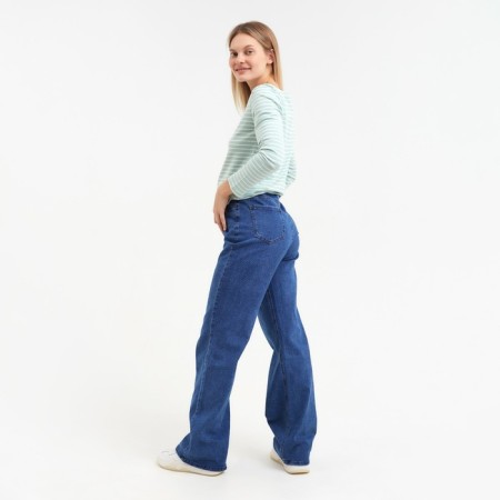 Women's jeans, blue color, size 33 (48-50)-2