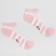 Women's socks glass minku pink color, size 36-37 (23 cm)