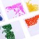 Sort Syporting "Sorters-Stakanchiki: Hydrogel", with tweezers, according to Montessori Methods