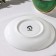 Tea steam porcelain shares "Malachite box", 2 items: a cup 250 ml, a saucer d = 15 cm, green color