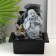 The desktop fountain from the network, the backlight "Gray Hothee with Brakhal" 21x17.5x25 cm