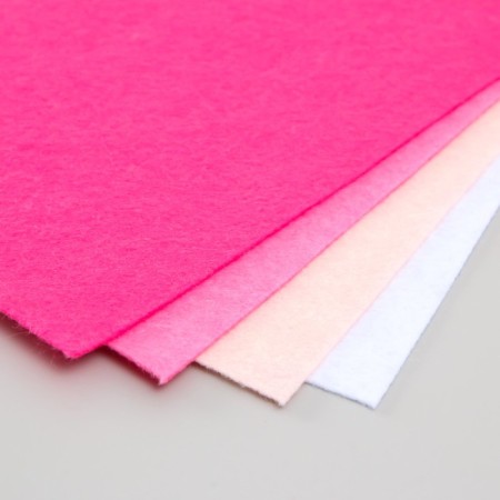 A set of soft felt "Astra" (4 pcs) Assorted, 1 mm, 170 gr. 20x30 cm-1