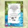 Coloring on a model with stickers "Forest and Underwater Worlds", 16 pp., Anime