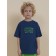 T -shirt for boys, height 134 cm, sea wave color