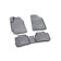 3D mats in the Kia Cerato salon 2009-2013, 4 pcs. (polyurethane)