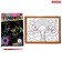 Set for creativity: engraving and coloring voluminous from plastic "Cute Bear", mix