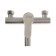Bath mixer Zein ZS5, short spout, with a shower set, stainless steel, satin
