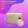 Cosmetological couch with a face hole Massage Strong SV, size 190 × 70 × 68-84 cm, beige color