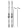 Ski -adolescent set Winter Star: Skiing 130 cm, sticks 100 cm